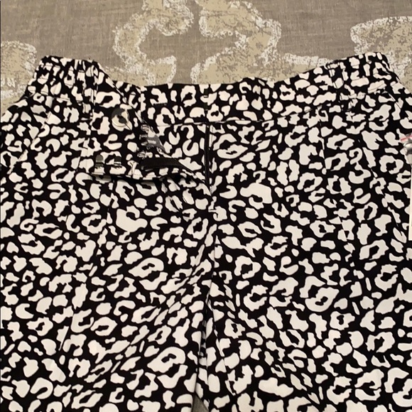 NWT Cropped Black and White Slacks - Picture 3 of 5